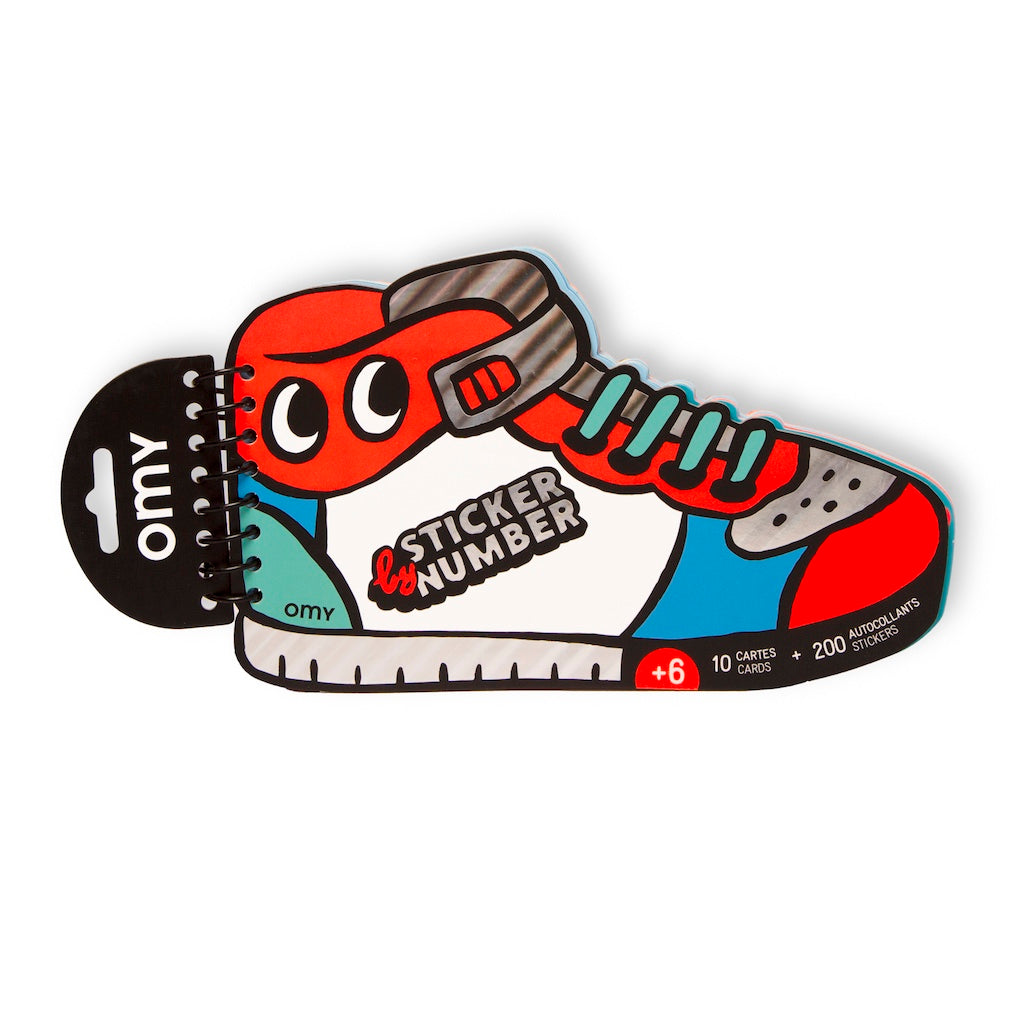 OMY Sticker Activity Book - Street