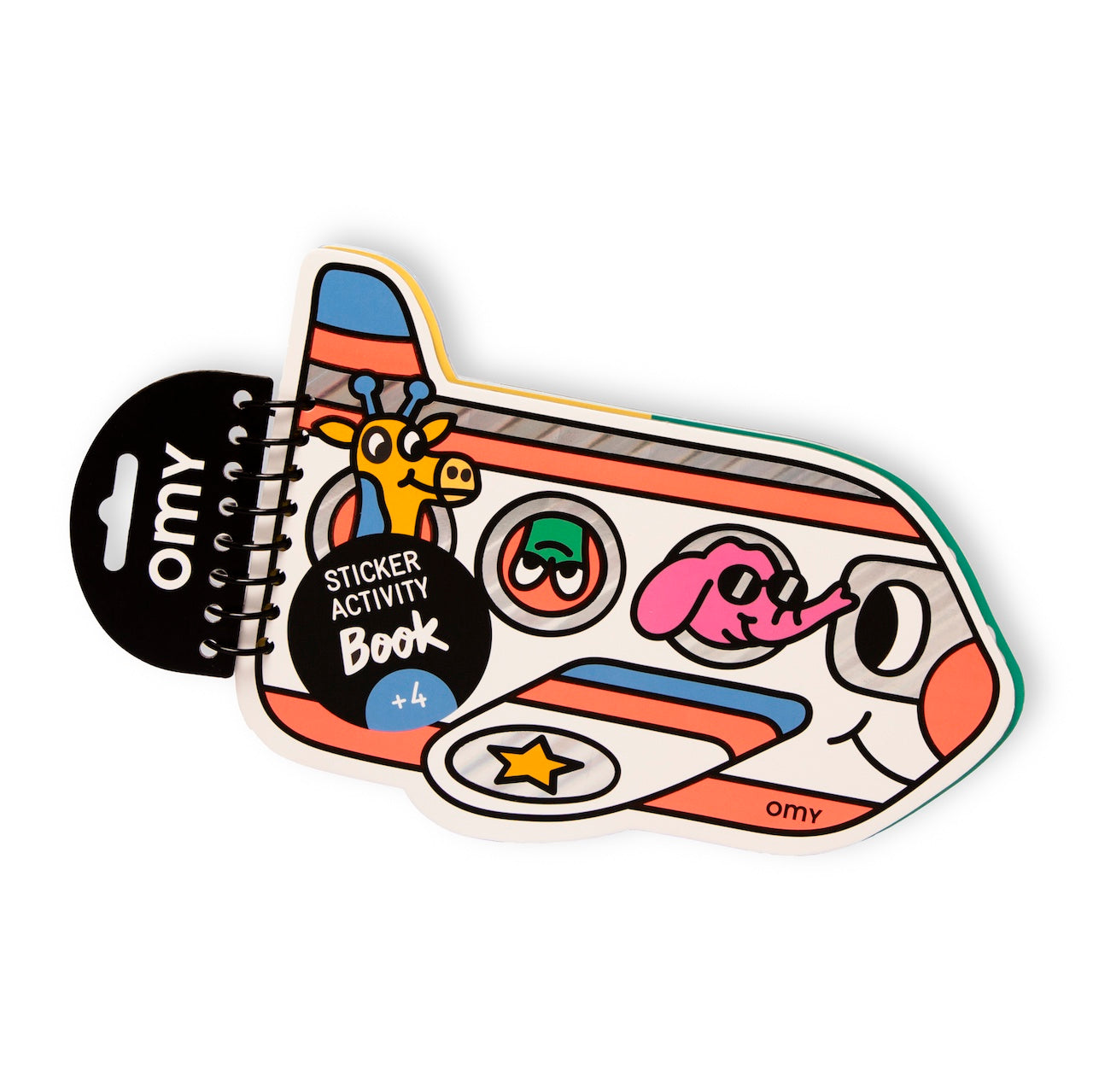 OMY Sticker Activity Notebook - Vroom