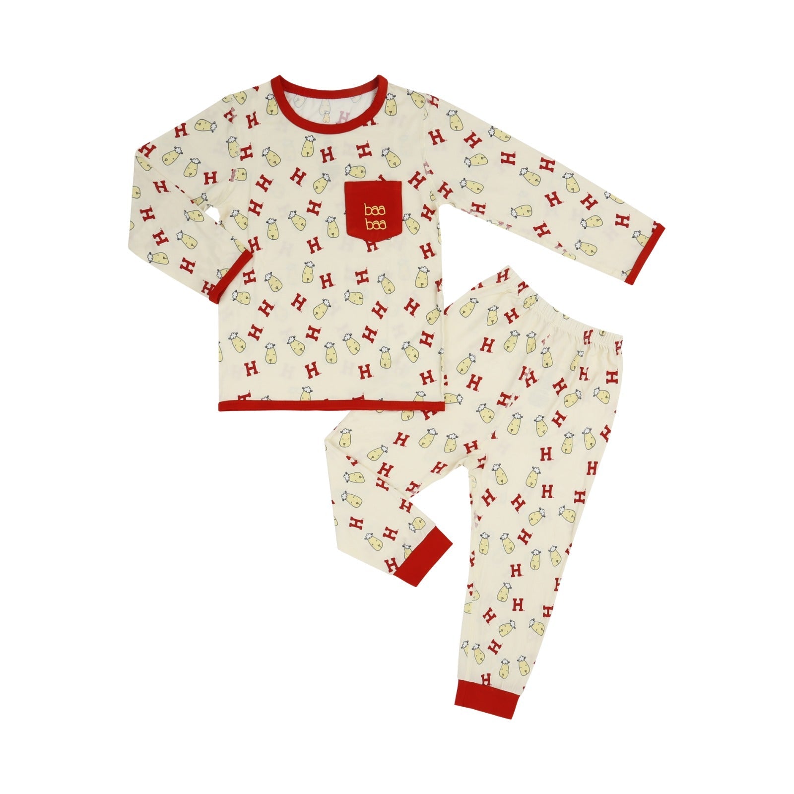 Pyjamas Set HV01 Yellow + Pants HV01 Yellow