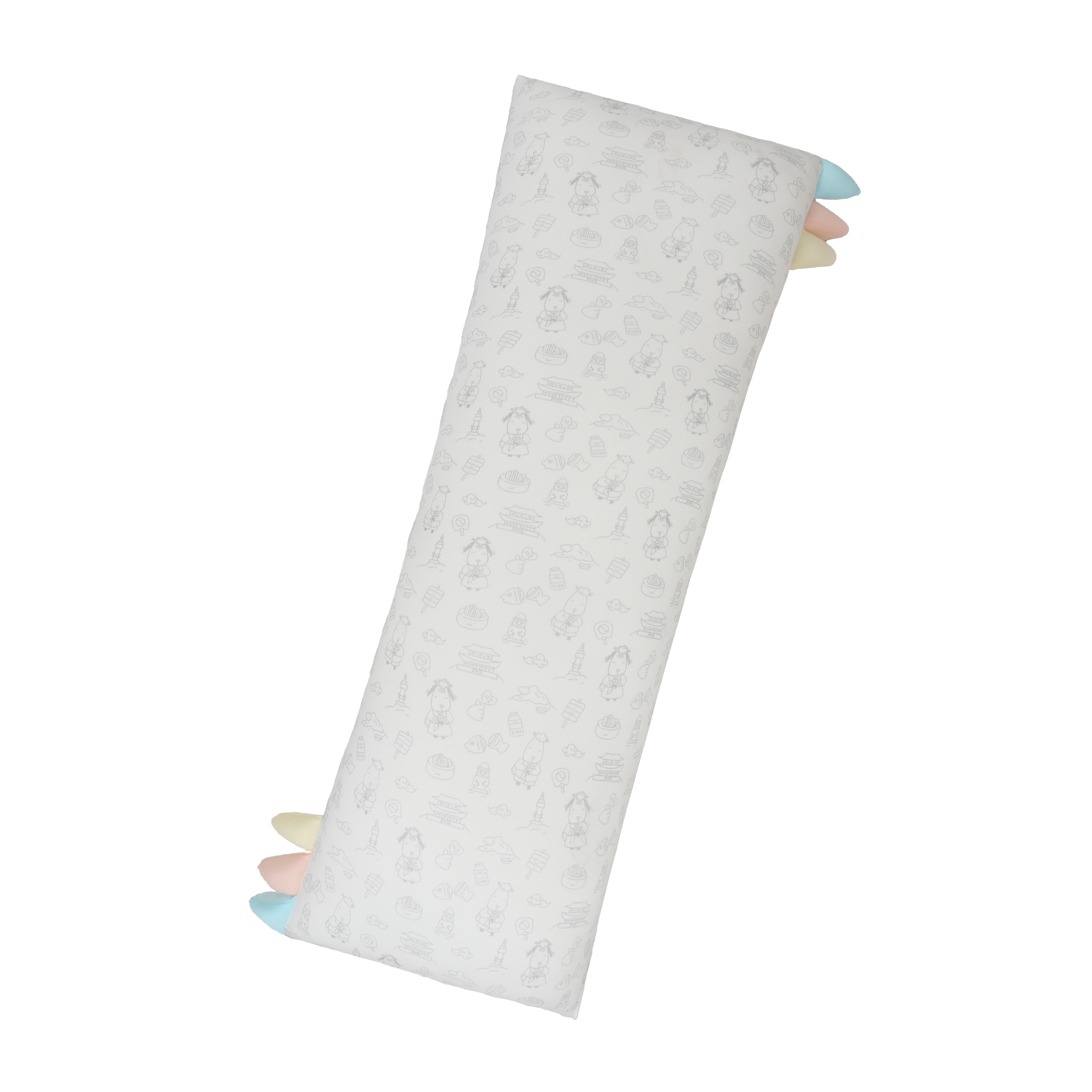 Bed-Time Buddy™ K03 White with Color tag - XL (size 31x86cm)