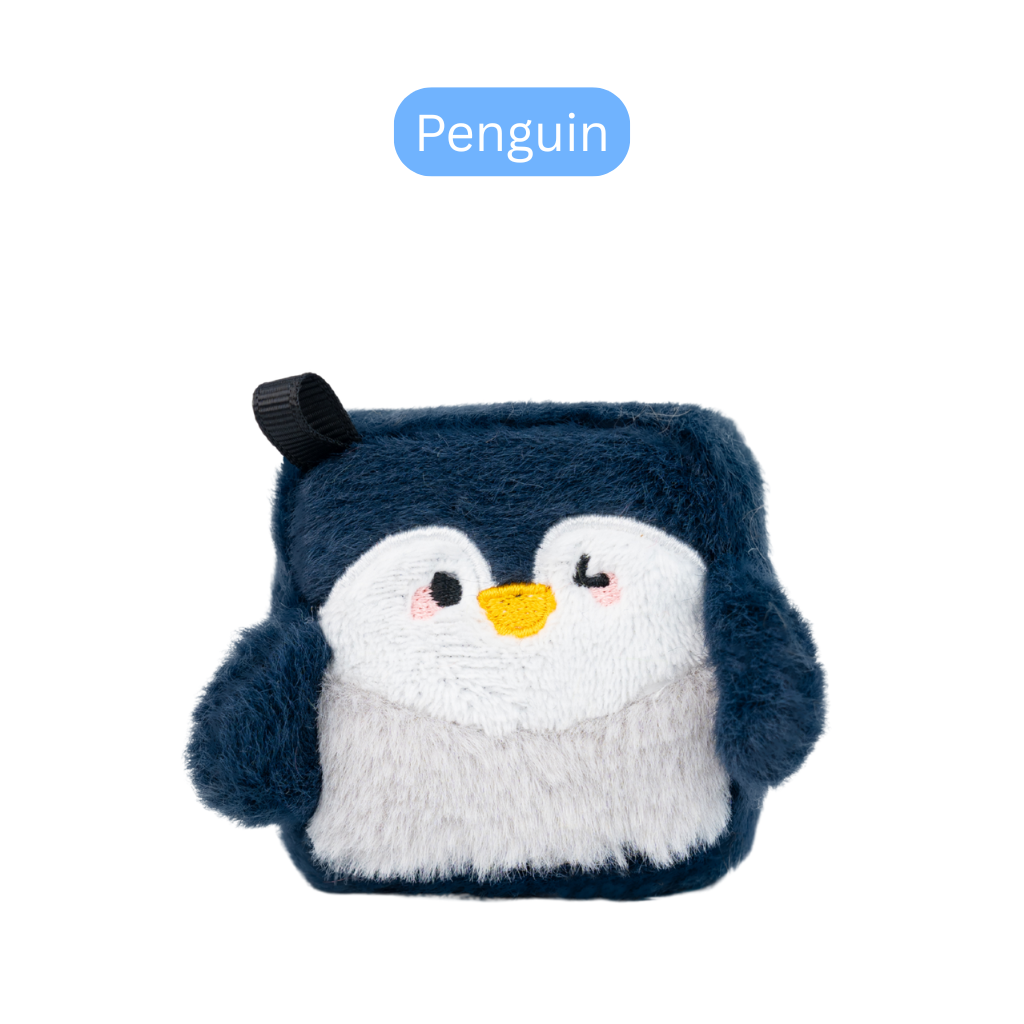 Squarepals Cute Squishy Plush Doll - Animal Series (5cm) | Soft Collectible Gift for Plush Lovers
