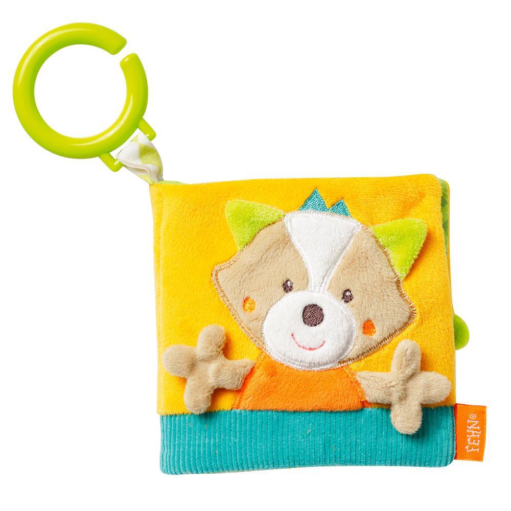 Fehn Soft Toys - Soft Book - Rabbit Bubby