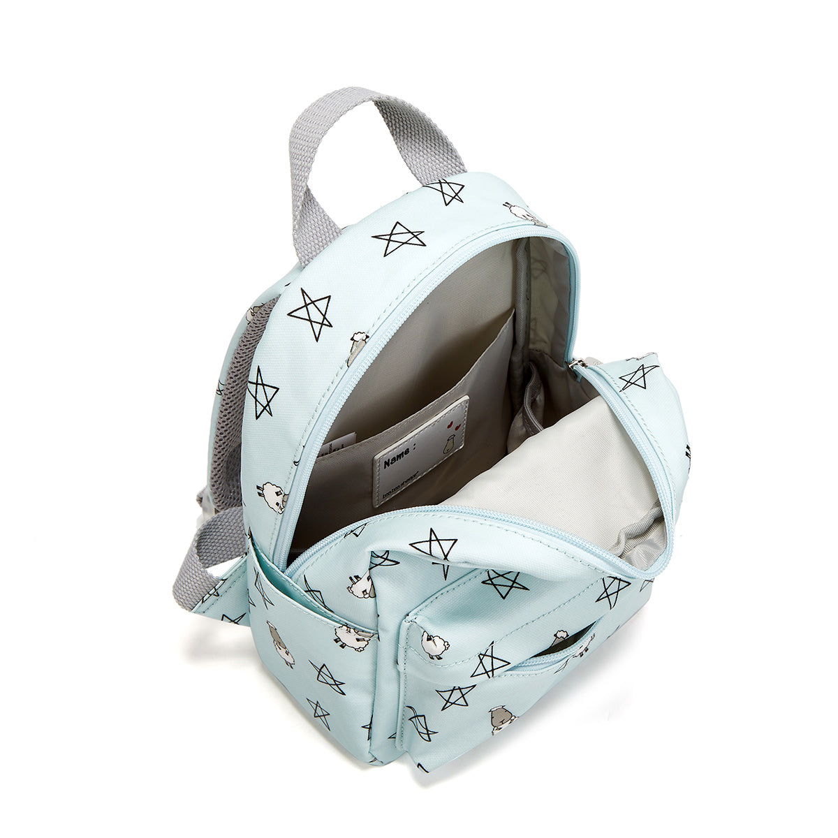 Baa Baa Sheepz Backpack Small Star & Sheepz White - Small