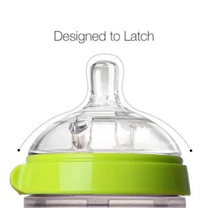Comotomo Silicone Bottle, 150ml, Pink