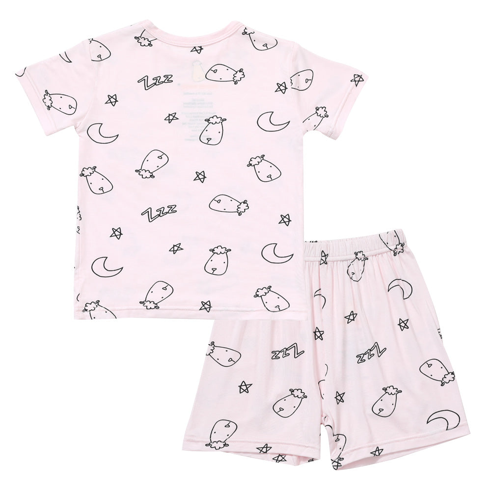 Short Sleeve Shirt Sweet Dreams Baa Baa Pink + Skirt Sweet Dreams Baa Baa Pink