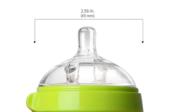 Comotomo Silicone Bottle, 150ml, Pink